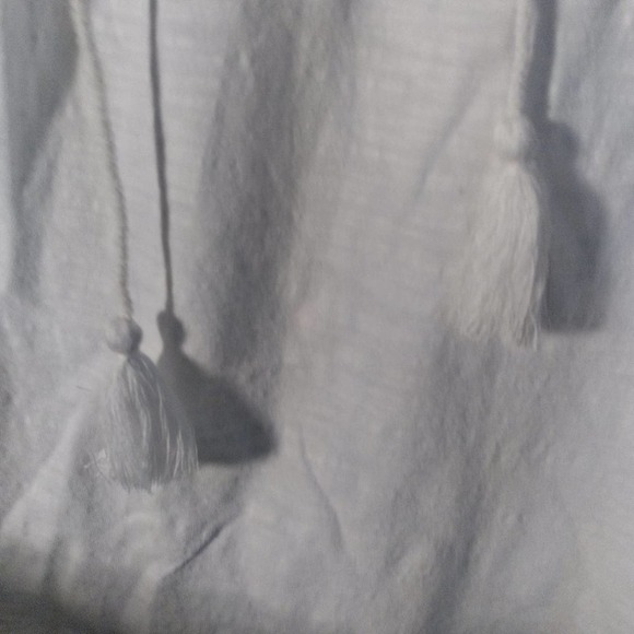 Roxy Tassel Tie Front Boho Cover Up - Picture 4 of 8